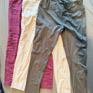 Reebok workout leggings bundle: women’s size large